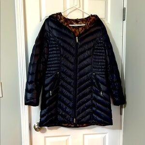 Women's Navy Quilted Jacket